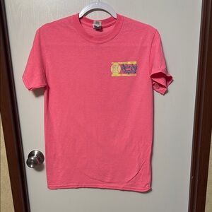 Gildan Girlie Girls Originals Pink Graphic T-Shirt Size S